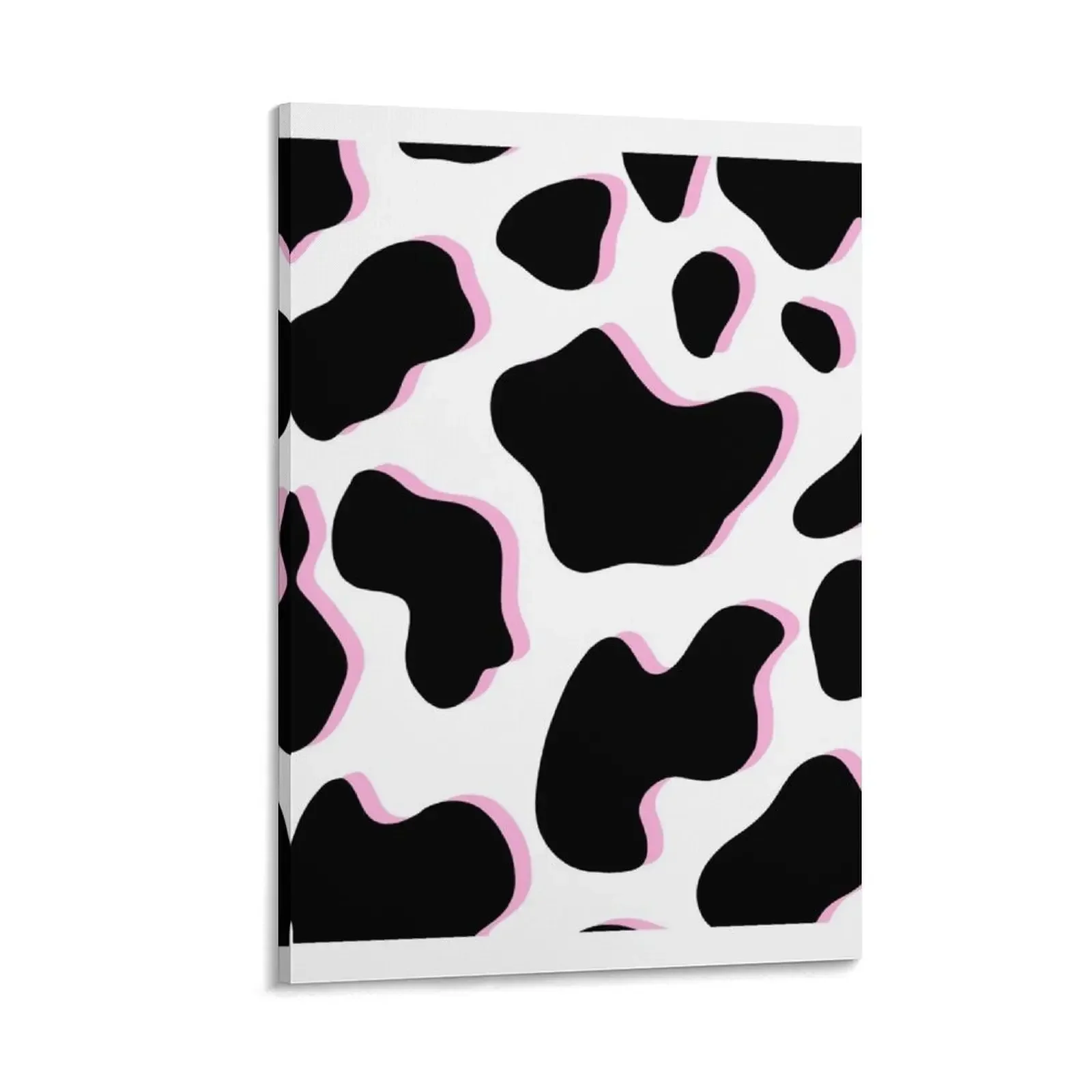 

pink shadow cow print Canvas Painting Decoration bedroom posters for wall Paintings on canvas for living room