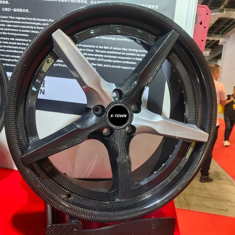 26 Style X‑TOWN Custom Carbon Fiber Monoblock Forged Wheels 5x120 5x112 5x114.3 16‑22 Inch Concave Design 5 Year Warranty Car Ri