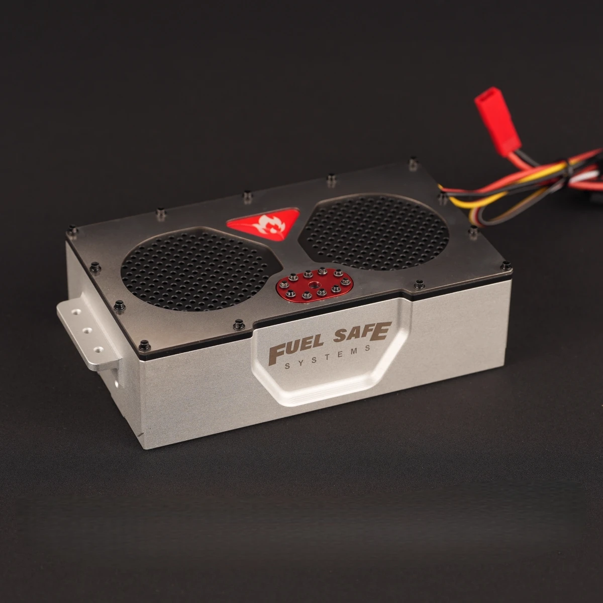 Giocattoli per camion in scala 1:8 TWOLF 1/8 M715 Gruppo audio del serbatoio del carburante simulato per accessori per parti opzionali per auto RC