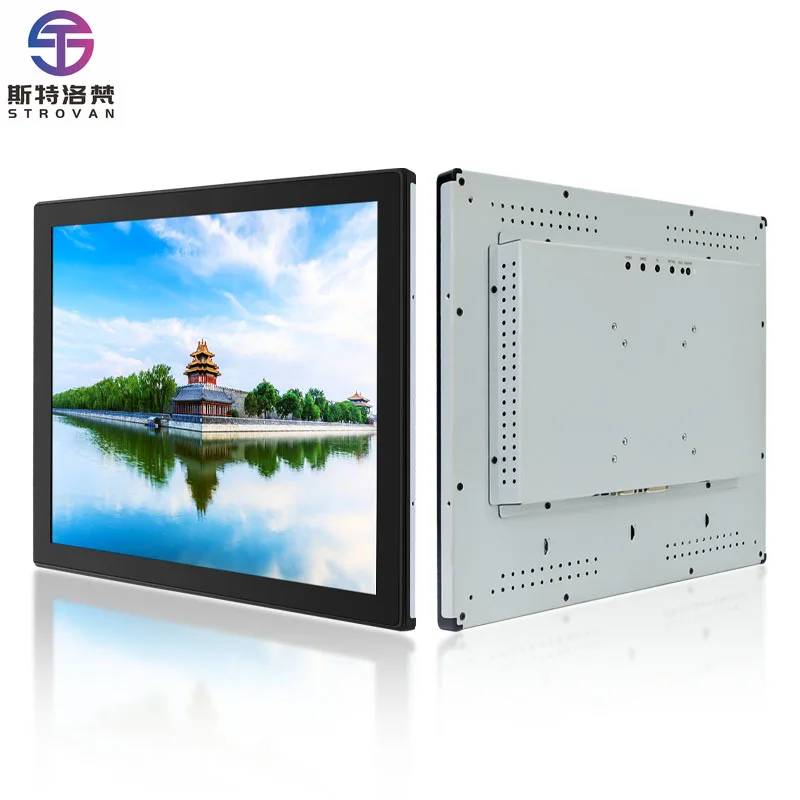 10.1 Inch Touch Screen Industrial  Display Vga Av Input Industrial Computer
