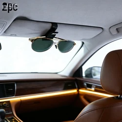 2 pièces universel voiture Auto pare-soleil lunettes boîte lunettes de soleil pince carte porte-billet attache stylo étui lunett