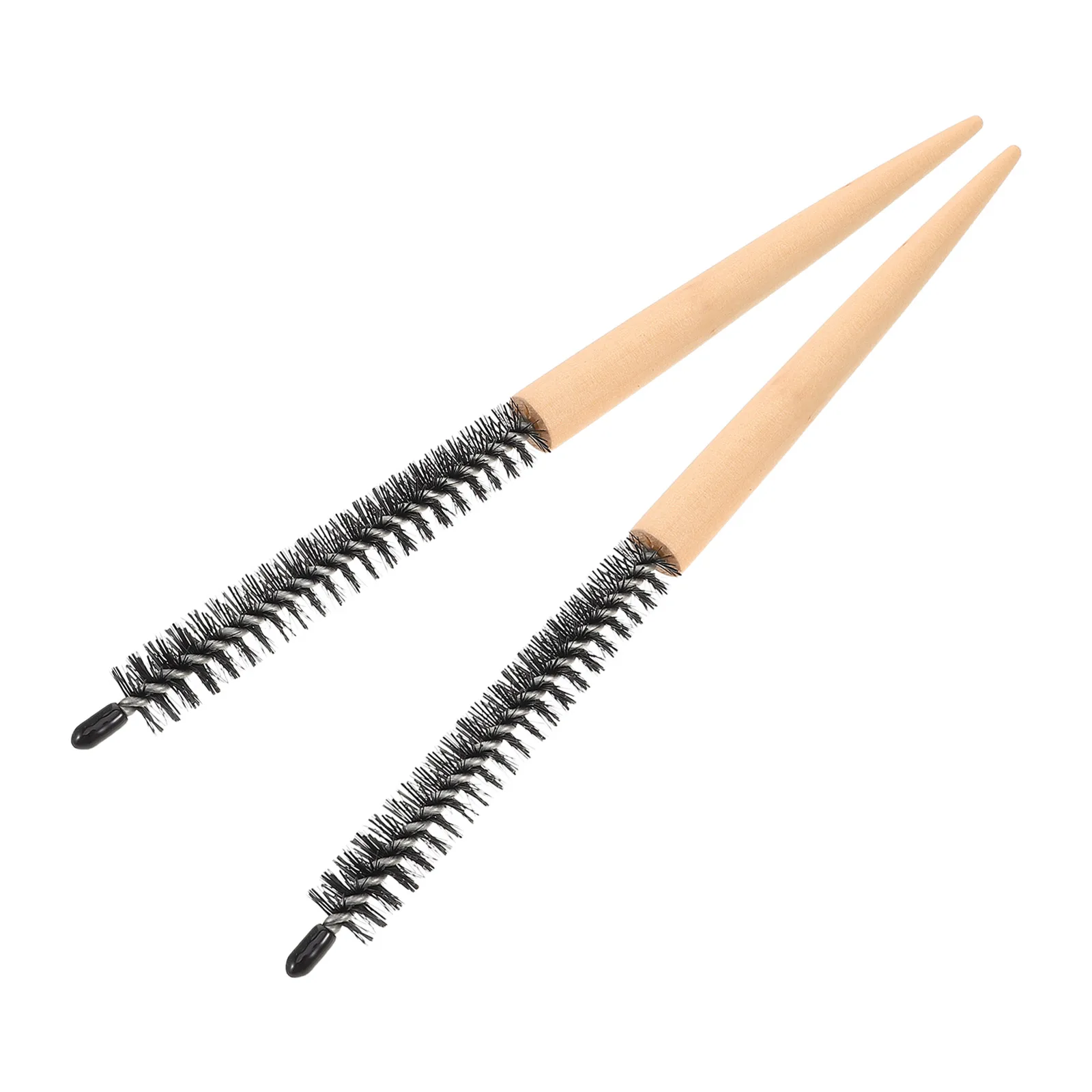 

2 Pcs Roller Comb Ultrafine Bristle Hair Teasing Tool Fine Root Lifter Small Brush For Bangs Curly Hairstyles Travel Friendly