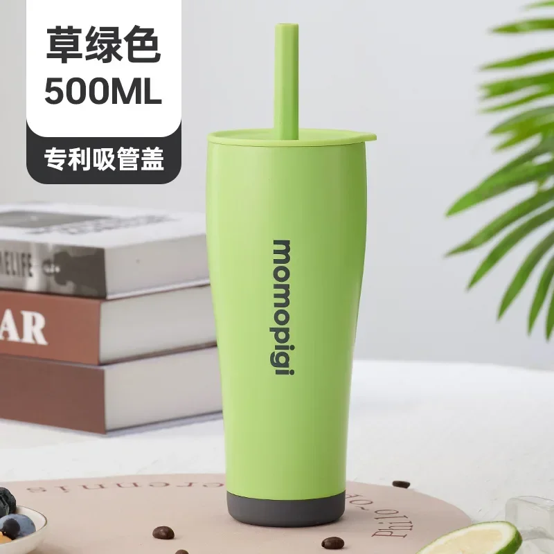 Water Bottle Insulated Cup Straw 304 Stainless Steel Office Water Cup Beer Accessories m