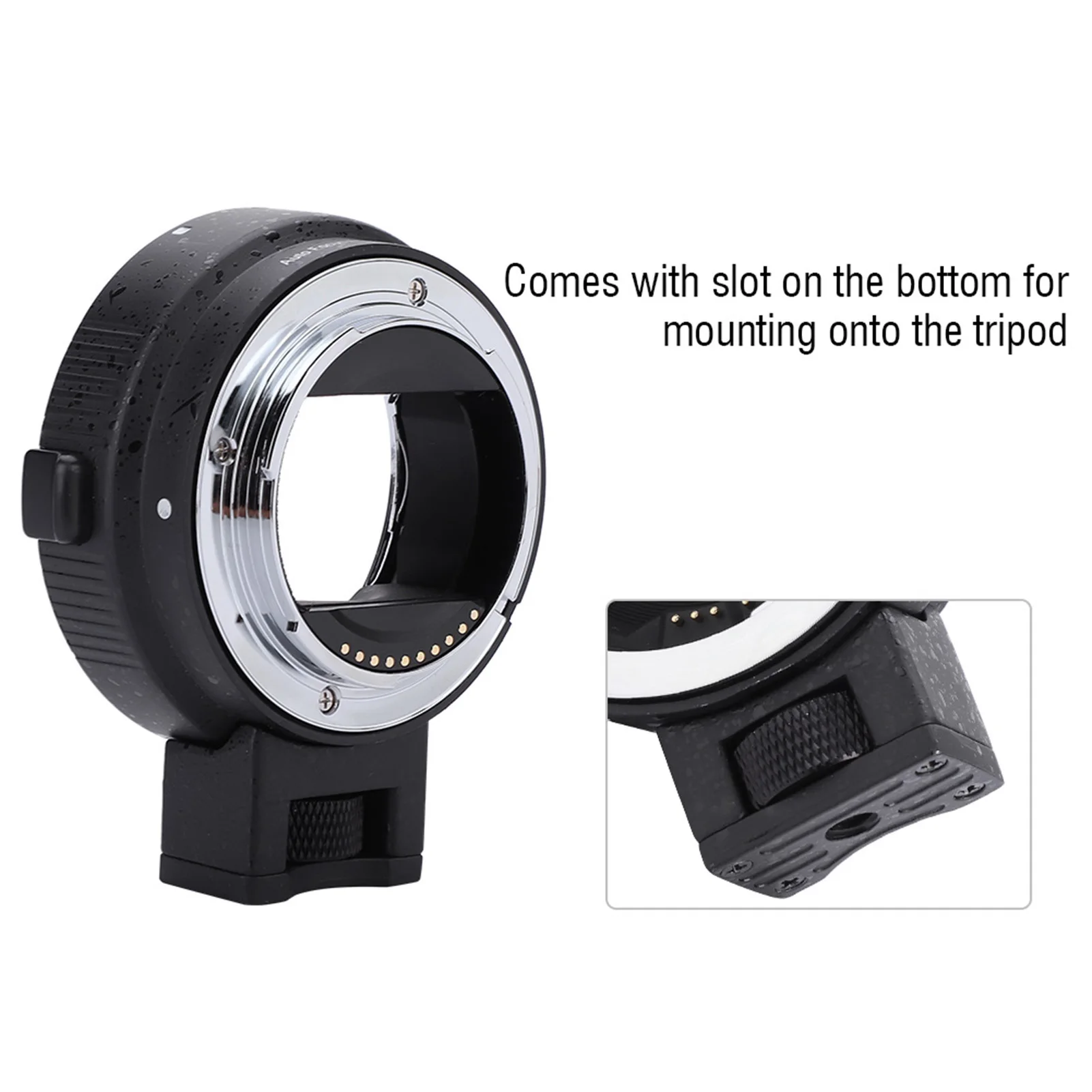 Camera Lens Adapter Professional Auto Focus EFNEX II Mount Adapter for Ef EFS Lens to for Emount Camera EF‑NEX Camera Adapter