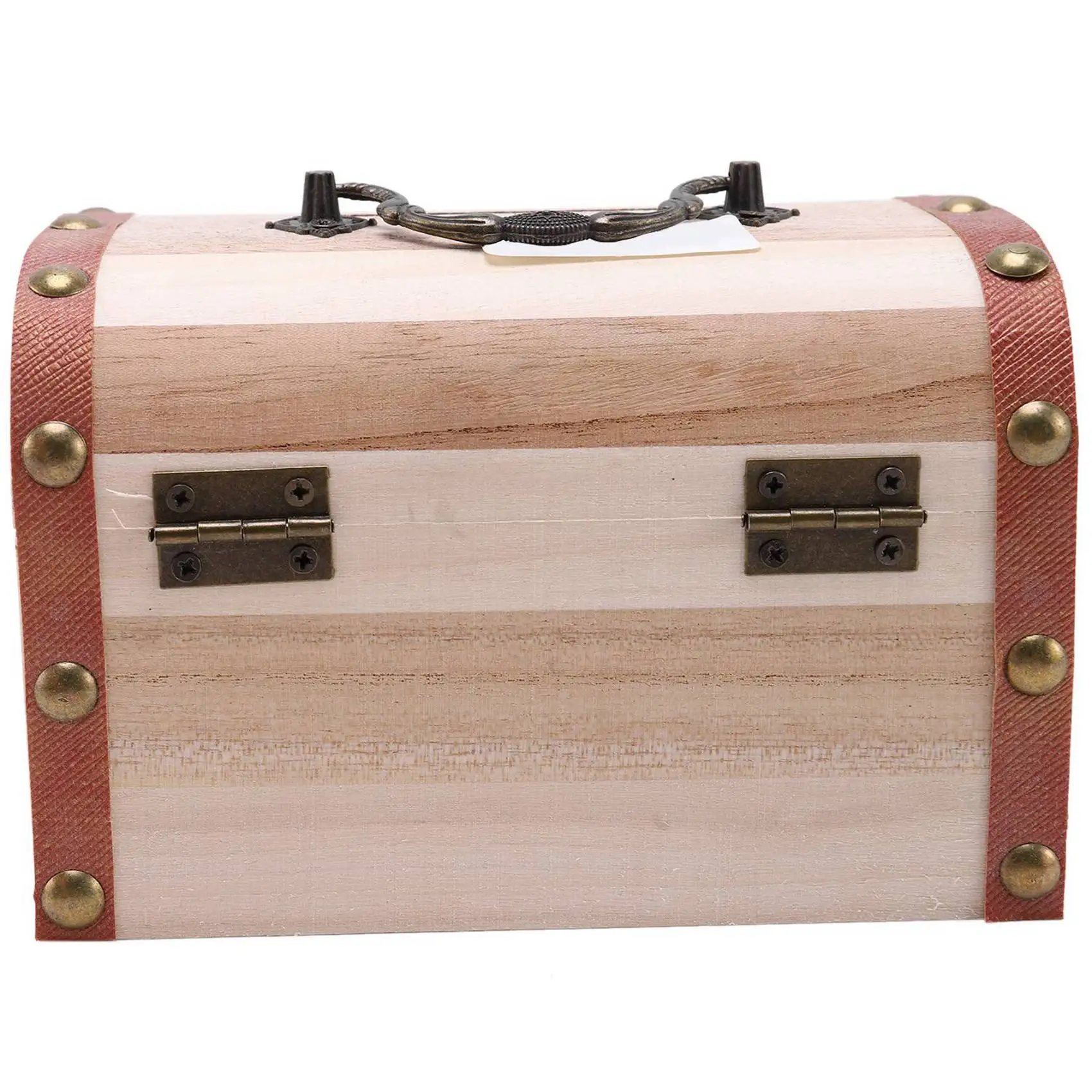 AC76-2PC Wooden Piggy Bank Safe Money Box Savings With Lock Wood Carving Handmade Coin Storage Box High Quality