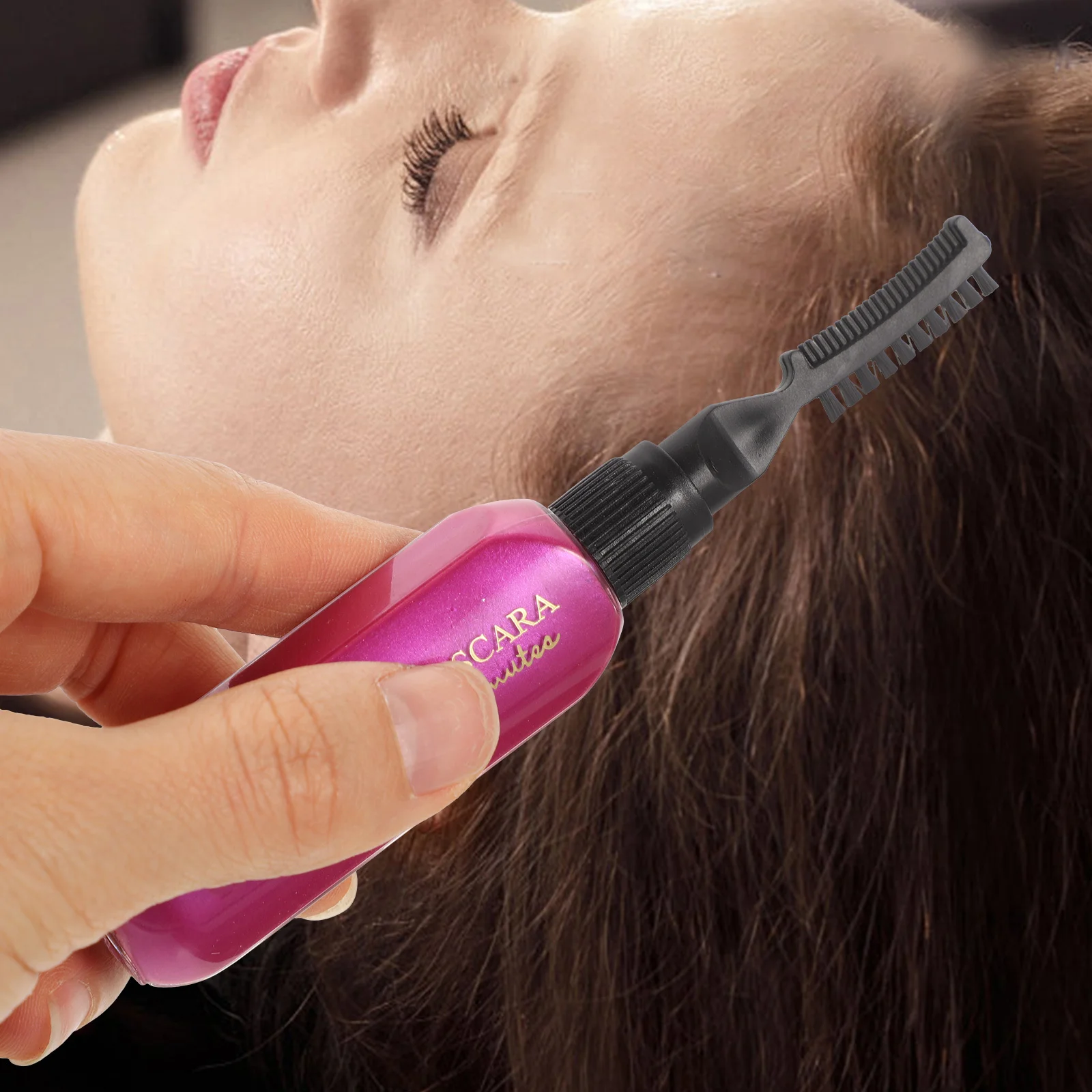 

8Pcs One Time Hair Dye Comb Disposable Temporary Color Tool Quick Dry Harmless to Hair Skin Portable for on The Go Use