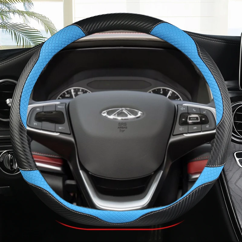 D شكل غطاء عجلة توجيه سيارة لشيري تيجو 5X 7 8 2020 -2023 3X 7 Plus 8 Plus Pro Arrizo 5 Plus GT 2021 -2023 GX 2019-2023 #2