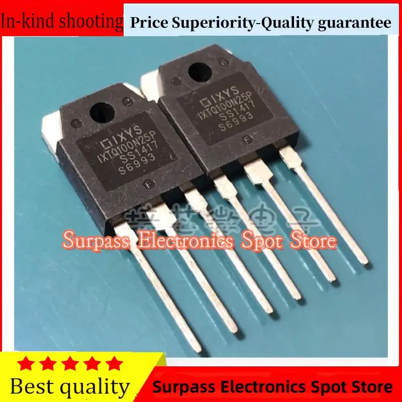 

10PCS-100PCS IXTQ100N25P 100A/250V TO3P Price Superiority-Quality guarantee