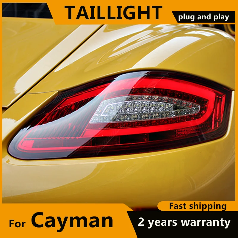 

Taillights for Porsche Cayman Boxster 987 987.1 2004 2005 2006 2007 2008 LED Tail Lamp DRL Turn Signal Rear Reverse Brake Lights