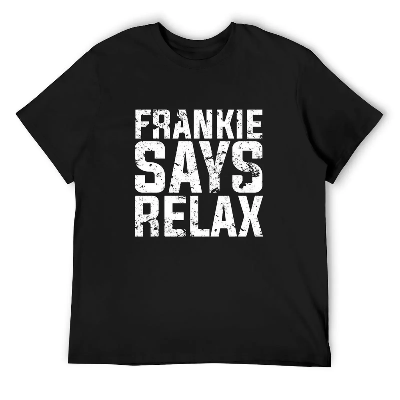 

Frankie Says Relax T-Shirt sports fans customs anime graphics oversized t shirt men
