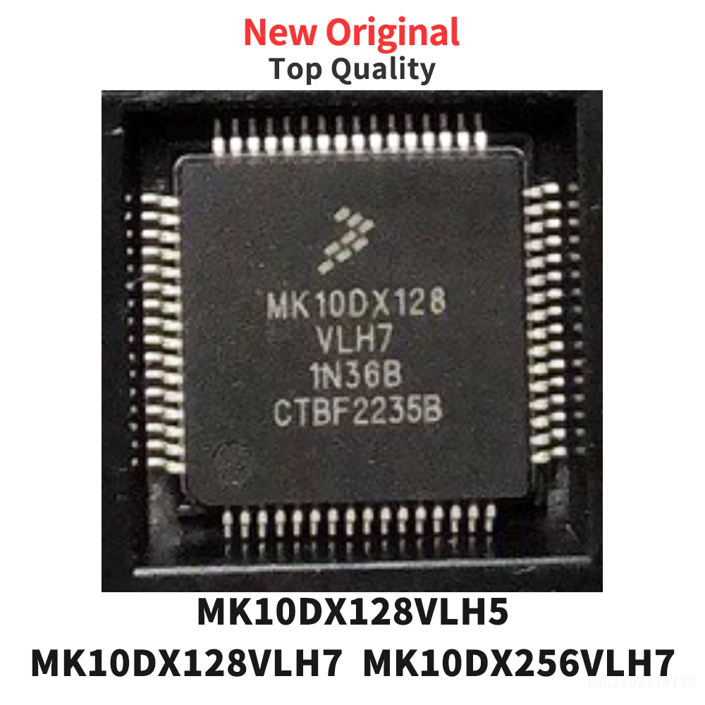 (1 Piece) MK10DX128VLH5 MK10DX128VLH7 MK10DX256VLH7 R QFP-64 New Original