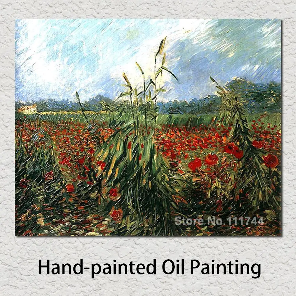 

Christmas Gift Green Ears of Wheat by Vincent Van Gogh Oil Painting Reproduction High Quality Handmade