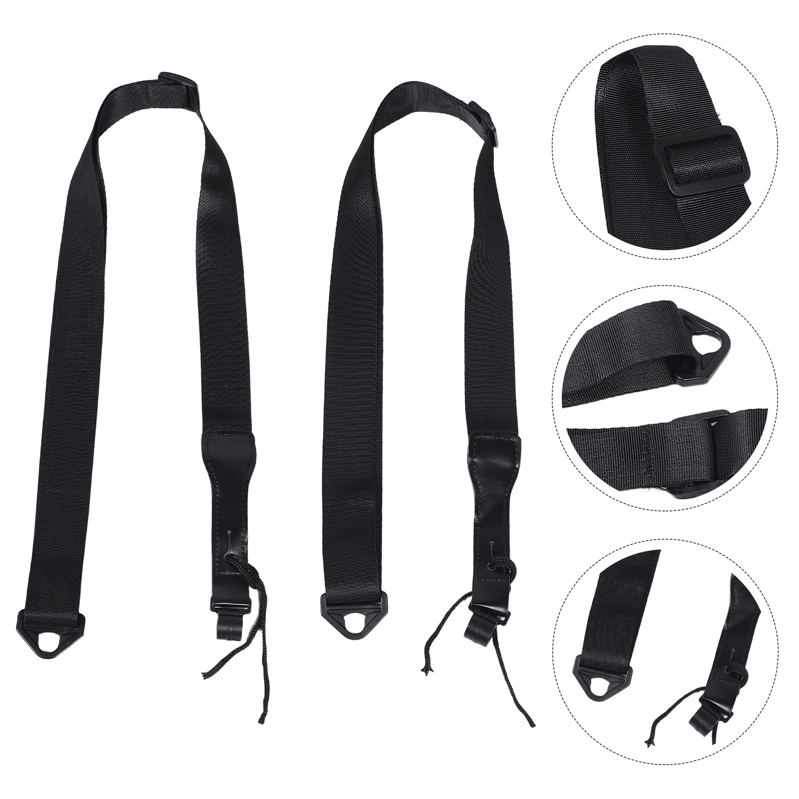Correa para ukelele, cinturón Universal para guitarra, correas para los hombros, cerraduras traseras, arnés de soporte, tela para llevar a niños, 2 uds.