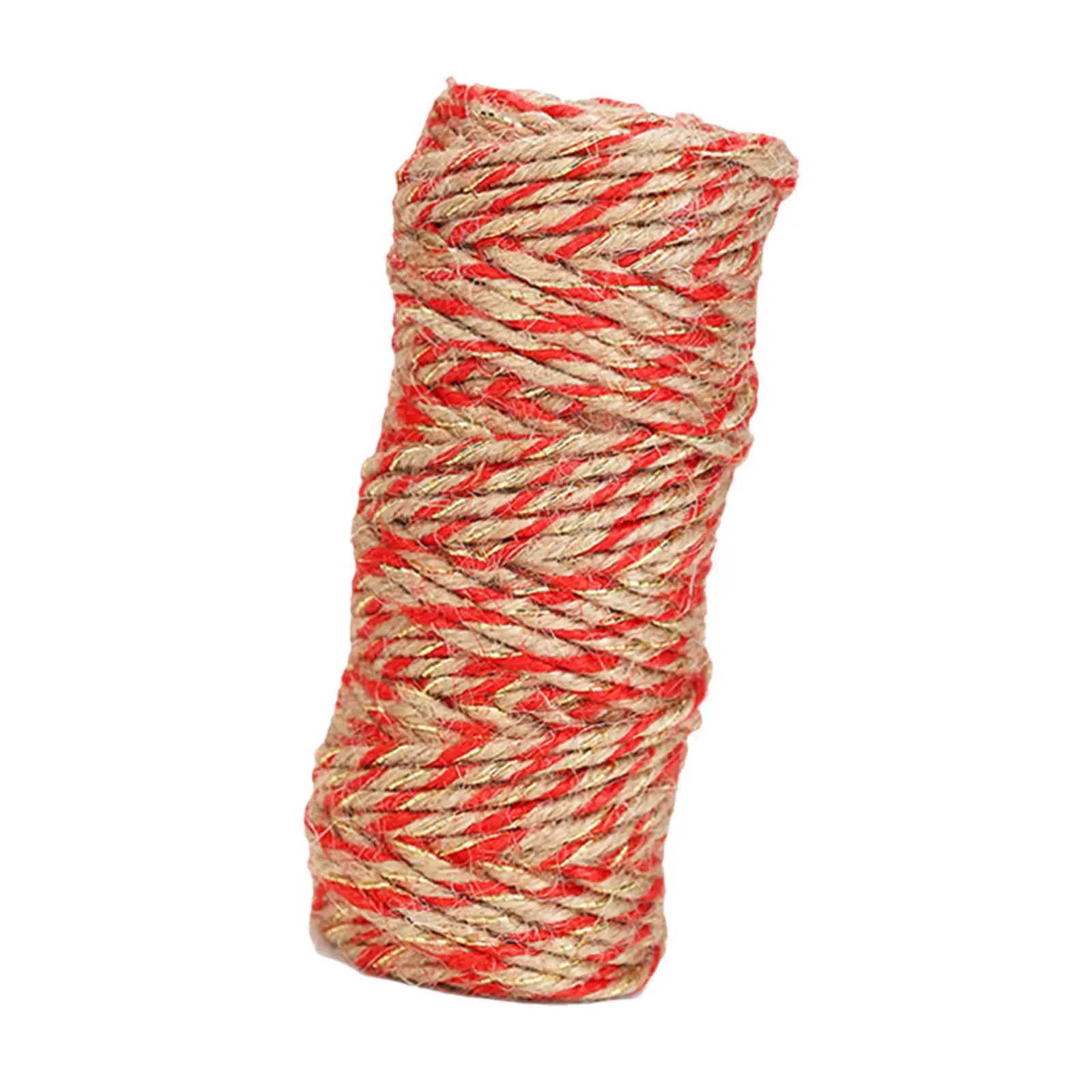 Twine String Packing String Portable Gift Wrapping Rope DIY Projects Photo Strings Tag Rope for Holiday Party Home Decoration