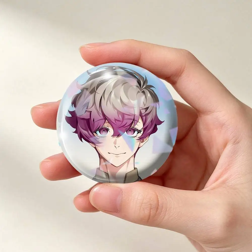 Anime Alexis-S Ness Con Merch Tin badges in 25/32/44/58/75mm, brooch pins for accessories & gifts,Souvenir.