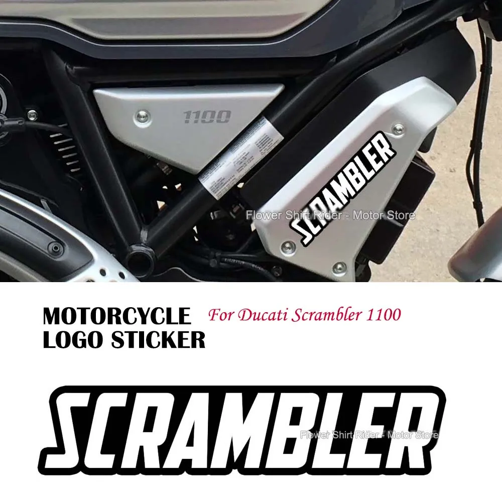 

Motorcycle LOGO Stickers Waterproof Decal for Ducati Scrambler 1100