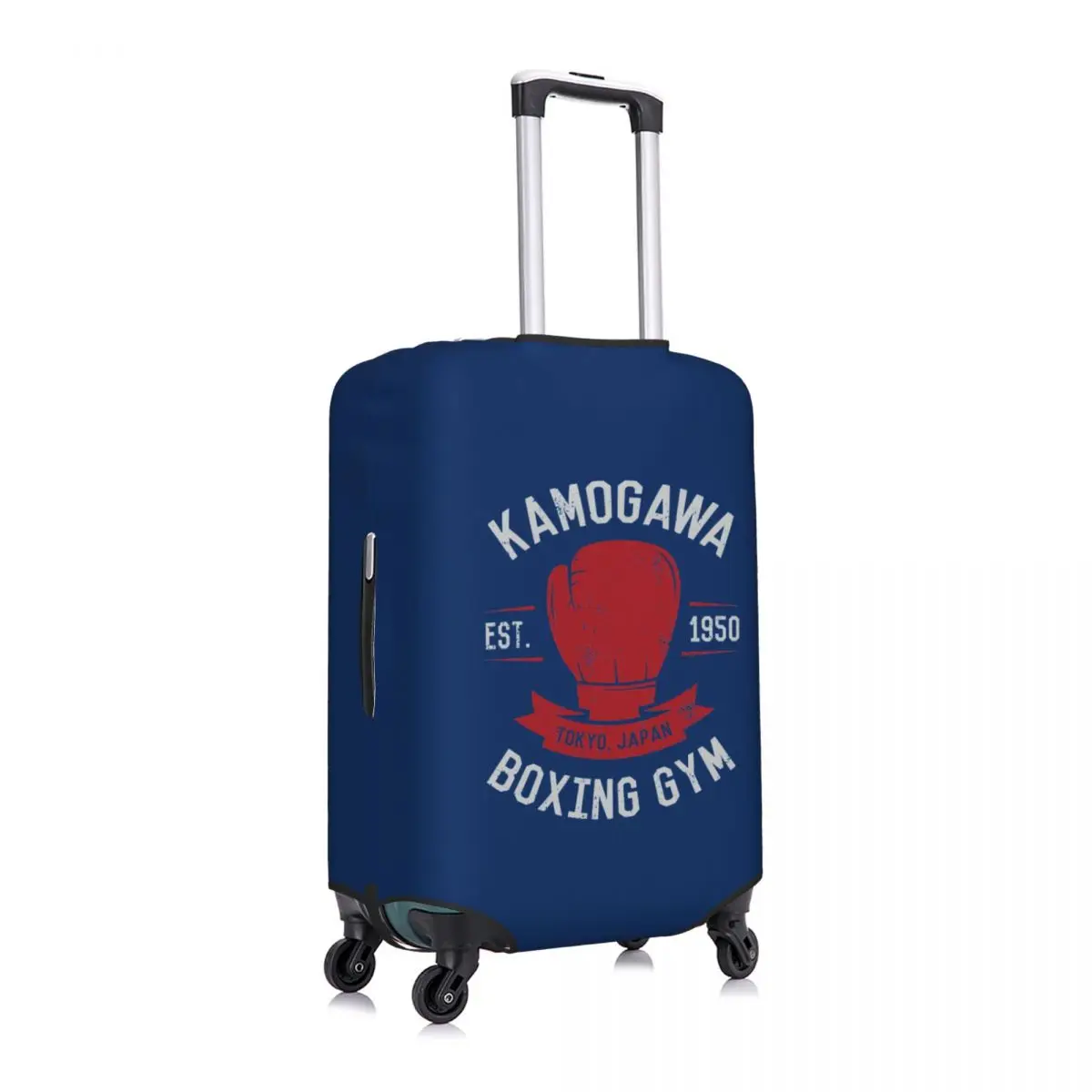 Custom Kamogawa Boxing Gym Luggage Cover Fashion Hajime No Ippo KBG Suitcase Protector Covers Suit For 18-32 inch