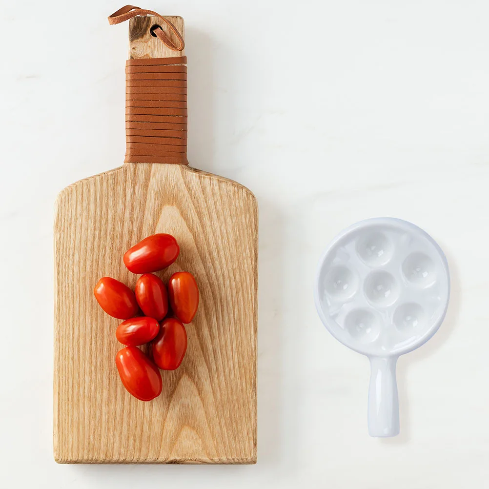 

2 шт. керамическая форма для выпечки эскарго, толстая, устойчивая к высоким температурам, держатель для ресниц, гриль улитки, тарелка, которую можно мыть в посудомоечной машине