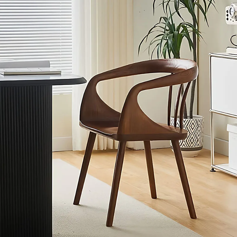 

2pc Unique Modern Dining Chair Decor Design Simple Luxury Chair Elegant Minimalist Sillas Para Comedor Living Room Furniture