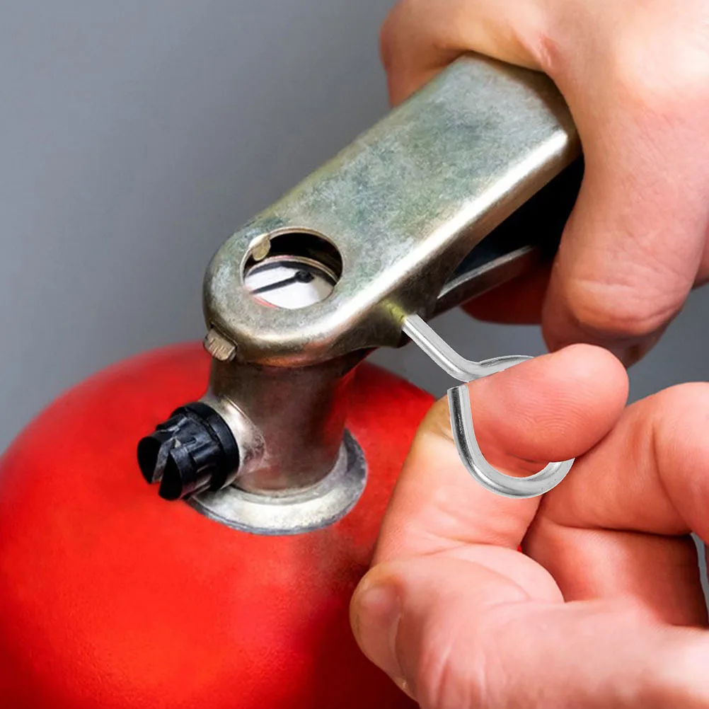 50 set Pull Iron Replacement Safety Lock Plastic Seals Dual Protection Security Accessories Replacement Pins Safety