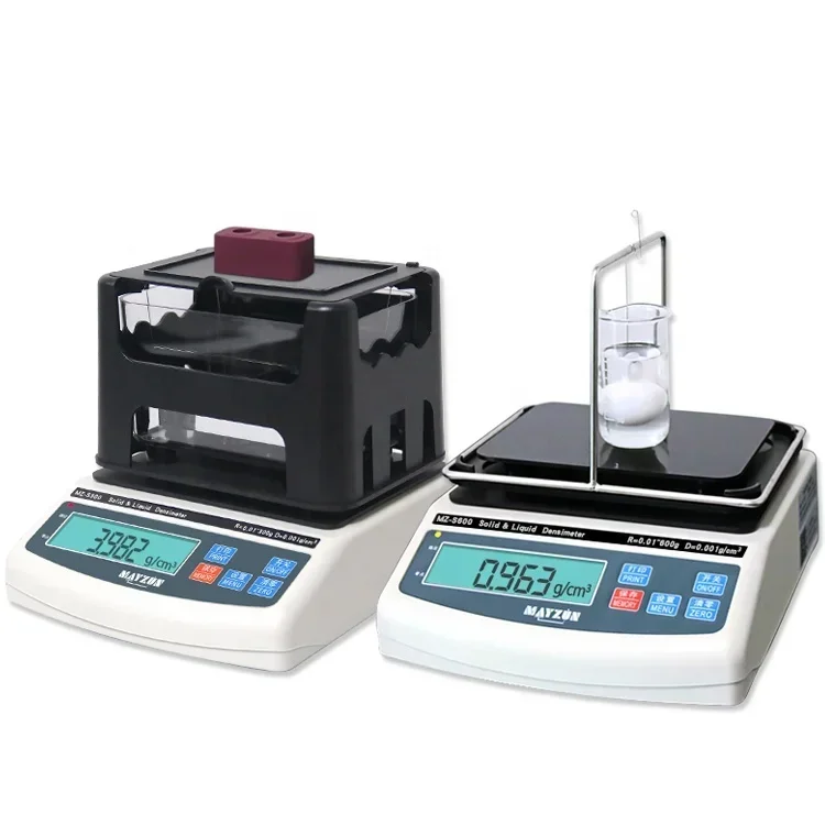 Dichtheidsdetectie Mayzum MZ-S300 meter voor vaste vloeistofdichtheid