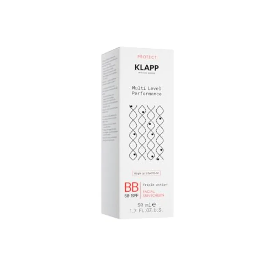 Cosmetics - Triple Action Facial Sunscreen BB 50 SPF 50ml for daily use, lightweight hydrating formula with broad spectrum UVA/