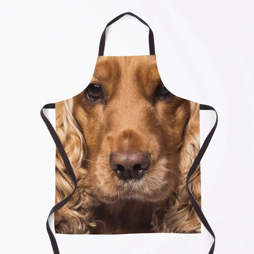 

English Cocker Spaniel Apron professional hairdresser professional hairdressing Cute Kitchen Accessories Teacher Apron