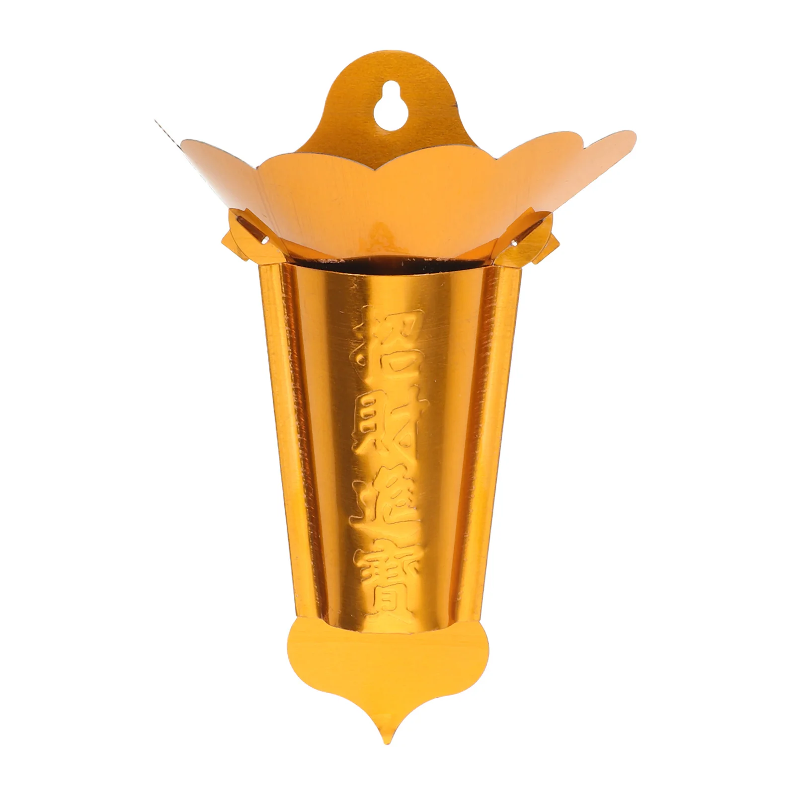 

Alloy Incense Holder Wall Mounted Burner Chinese Style Ornament Ash Catcher For Home Office Meditation Space Decor