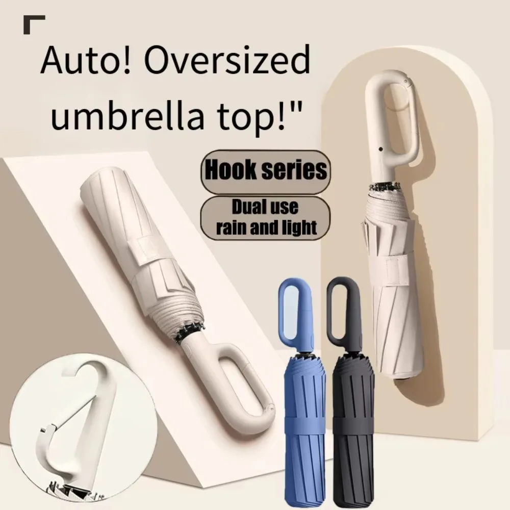 

Lightweight Windproof Golf Umbrella Automatic Opening Sunshade Travel Folding Umbrella Portable Automatic Closing