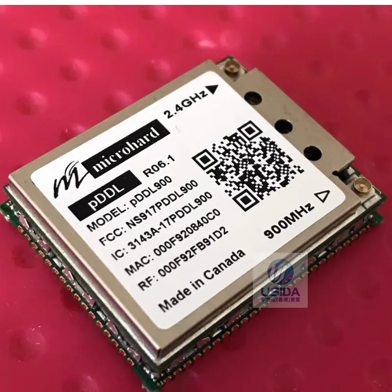 1PCS Microhard PDDL900 UAV HD digital map integrated radio module genuine MHS11810