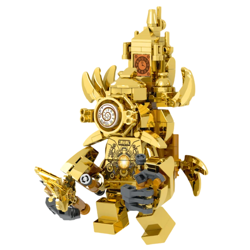 Moc Skibidi كتل بناء المرحاض تيتان ساعة رجل 2.0 كاميرمان المتحدث TVMan الطوب لتقوم بها بنفسك Moddel لعب للأطفال هدية عيد الفصح اللعب