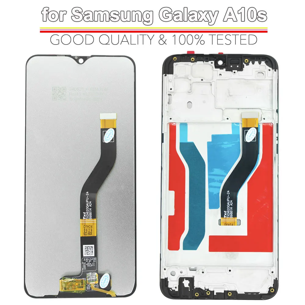 LCD for Samsung Galaxy A10s A107F LCD Display Touch Screen Digitizer Assembly for Samsung A10s A107 Phone Screen Replacement