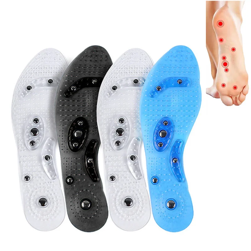 

Magnetic Therapy Shoes Pad for Men Women Weight Loss Foot Sole Massage Health Care Inserts Acupressure Therapy Slimming Insoles