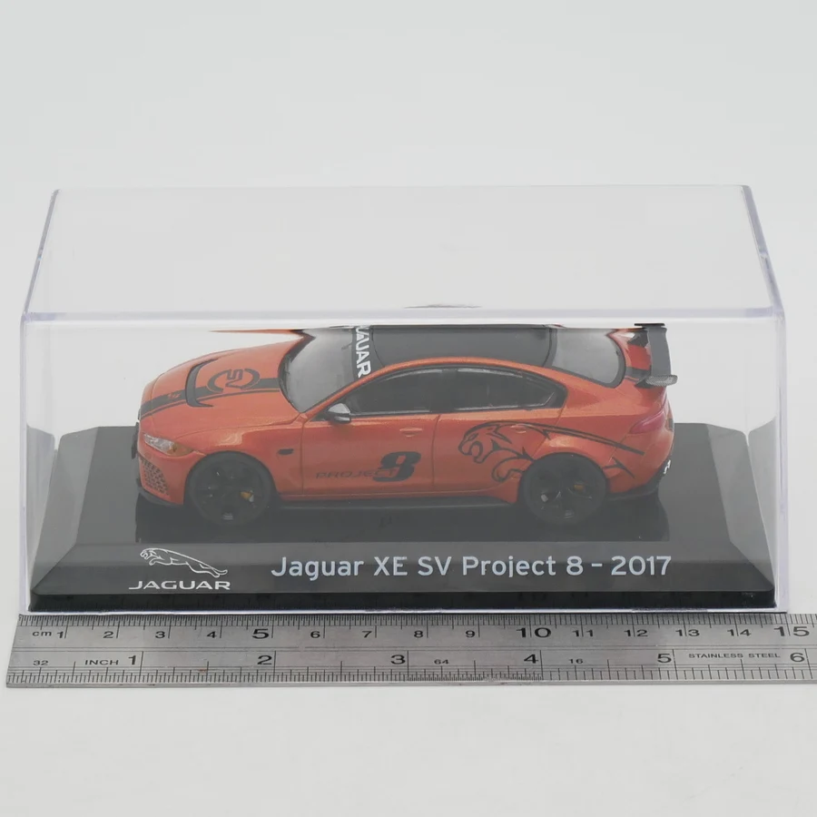 Ixo 1:43 Jaguar Xe Sv Project 8 2017 Diecast Automodel Verzamelt Metalen Speelgoedauto