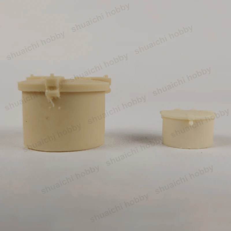 5PCS Resin Circular Ship Hatch Model Diameter 26mm/15mm Miniature Marine Hatch Cover Hatchway Upgrade Parts for DIY Scale Boat