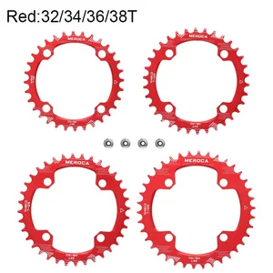 MEA 104BCD BICICY CROWN CROWN MTB Single Crown 34 teeth 32/34/36/38T Crank Toothplate 104 BCD Main Main Sales Crown Crown - №5