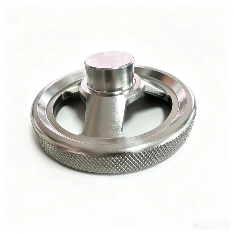 FOR Industrial 304 Stainless Steel Handwheel 304 Handwheel, Roller Lace Handwheel, Machinery, Machine Tool, Square Hole