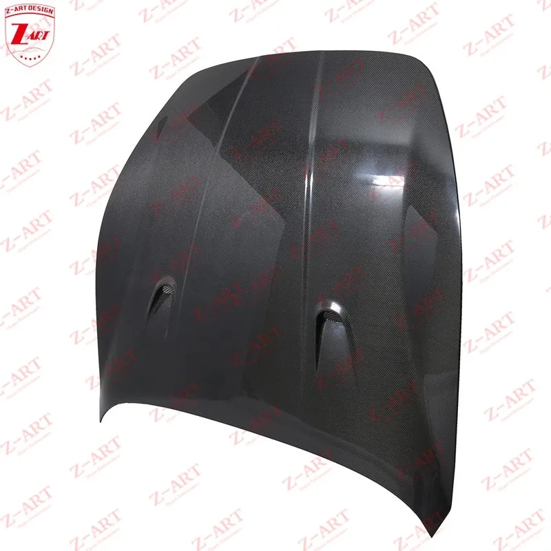 Z-ART Carbon Fiber Engine Bonnet for Maserati GT GC Real Carbon Fiber MC Looks Engine Hood for Maserati Gran Turismo 2008-2019