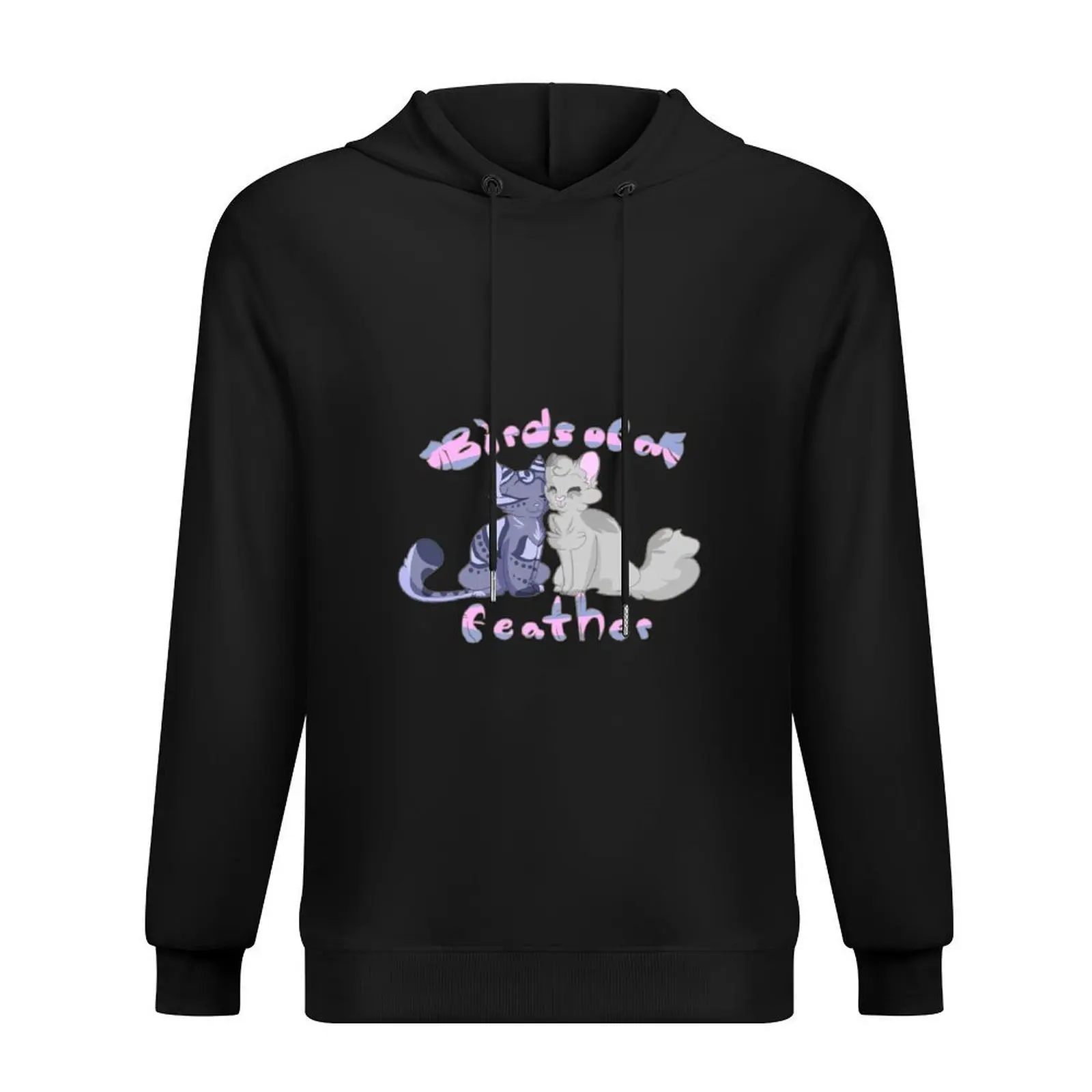 

Birds of a Feather (Dovewing and Jayfeather) Hoodie men's winter sweater anime clothing autumn hoodie streetwear