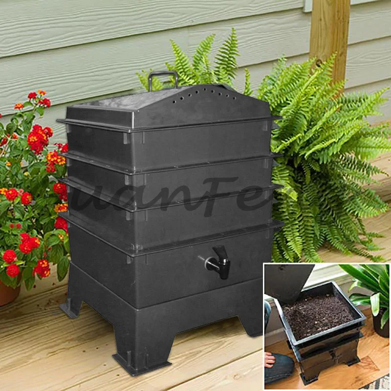Compost Box Garden Plant Organic Fertilizer Maker