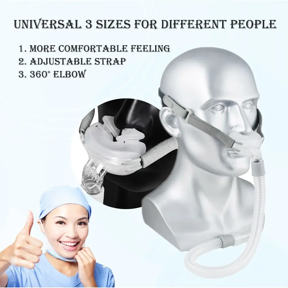 

Nasal Pillows Domestic Nasal with Headgear Sleeping Auxiliary Accessories Including Headgear Frame Tube