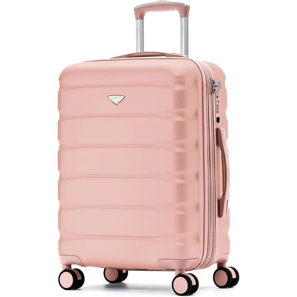 

Расширяемый чемодан для ручной клади 24x16x10 с замком TSA, портом USB-C, бесшумными колесами-спиннерами, одобренный для авиалиний Virgin и Southwest