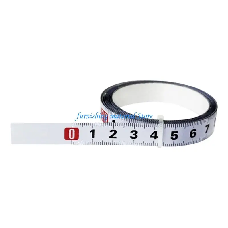 Y5GD 1-5M Steel Adhesive Scale Adhesive Tape Ruler Measuring for T Track Router