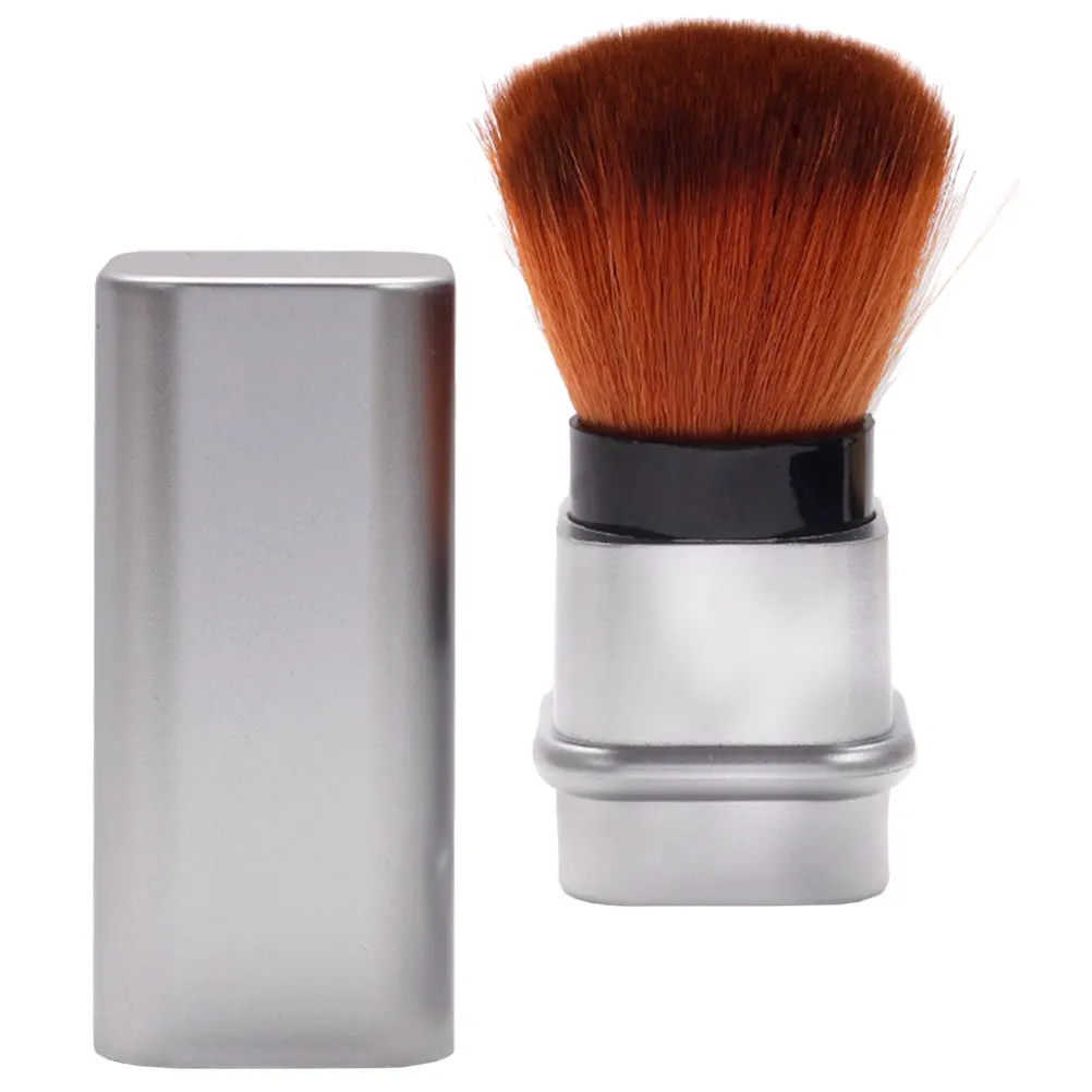 

Nylon ABS Dust Brush Durable Comfortable Grip Remove Dirts Nail Travel Outdoor Safe Blush Makeup Brushes