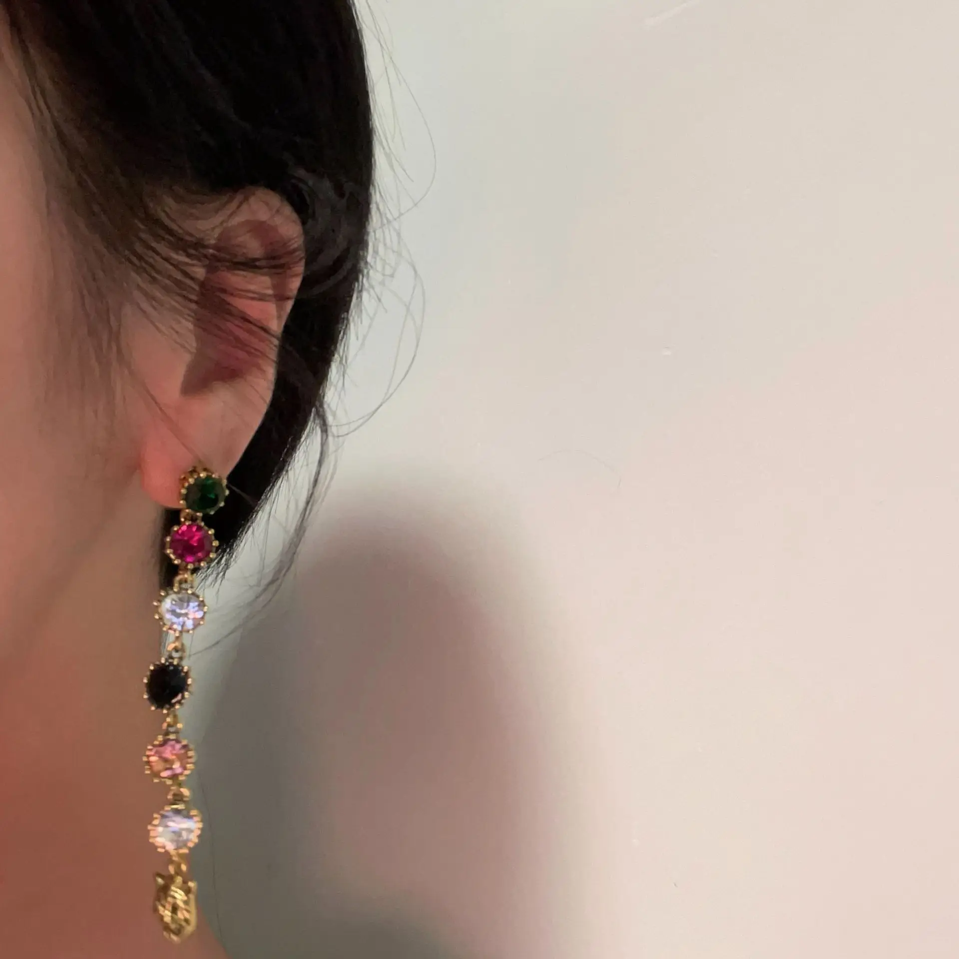 New Arrival Colorful Crystal Bracelets Fashion Strand Bracelet Women Vintage Jewelry