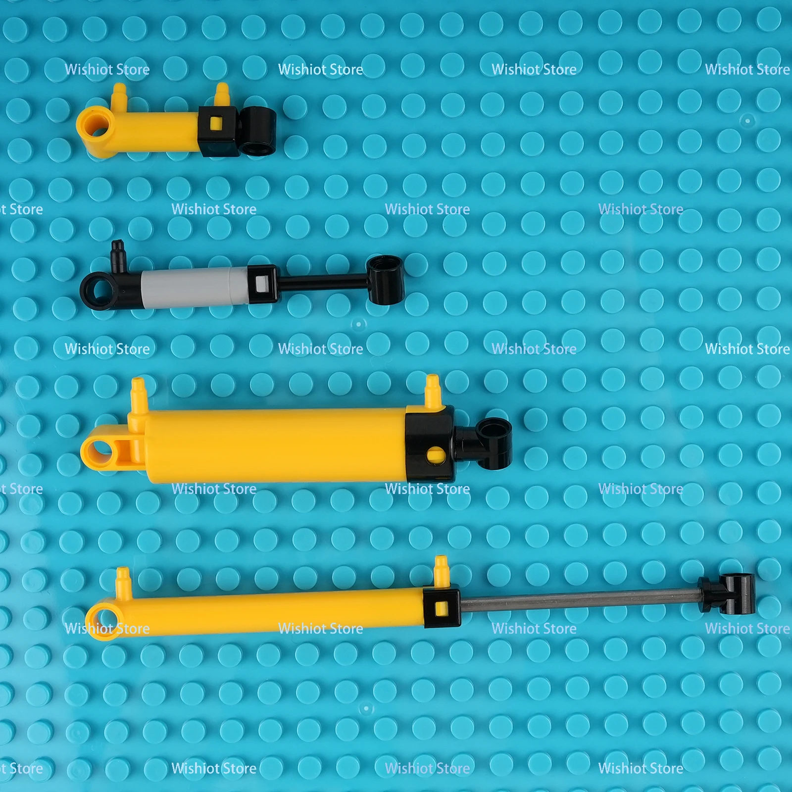 Moc tech peças pneumáticas bomba de ar tanque push rod putter cilindro tijolos de energia de ar para bloco de construção 19478 19476 19475 19482