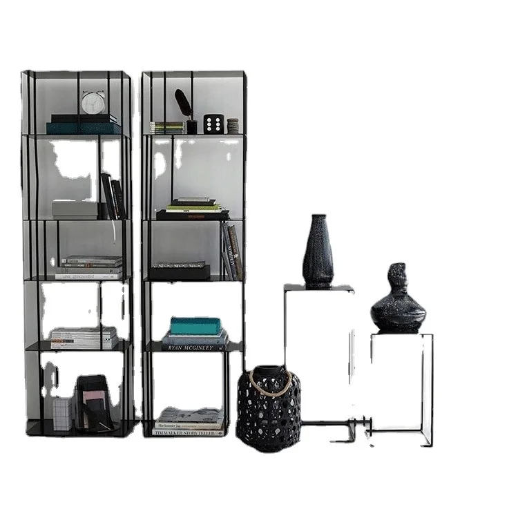 Wrought iron flower stand, shelf, living room coffee table display stand, display stand, household floor-to-ceiling balcony, dil