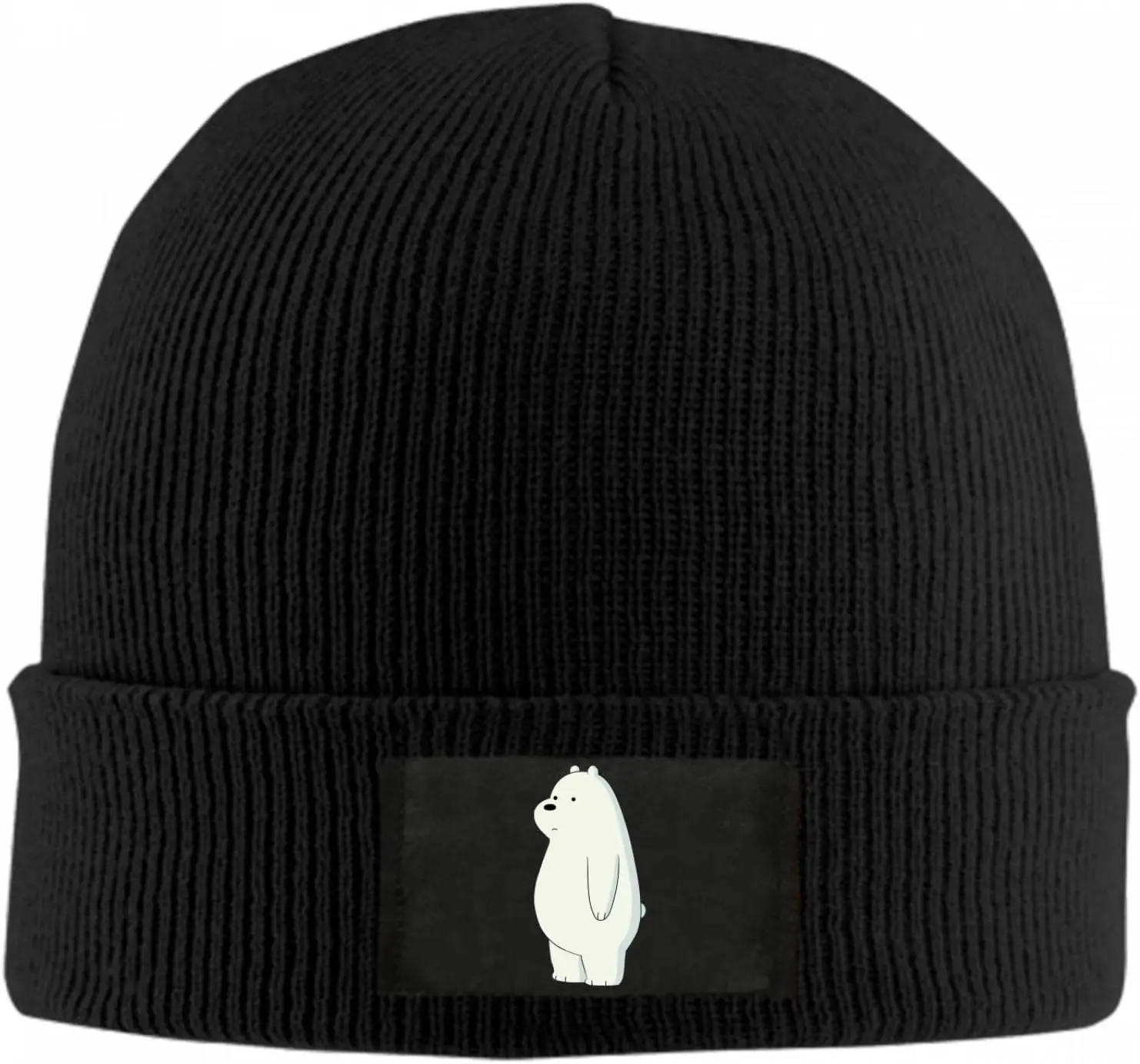 Horse Beanie Hat for Women Men Winter Hat Womens Cuffed Winter Beanie Warm Skull Cap Plain Knit Hat Cap