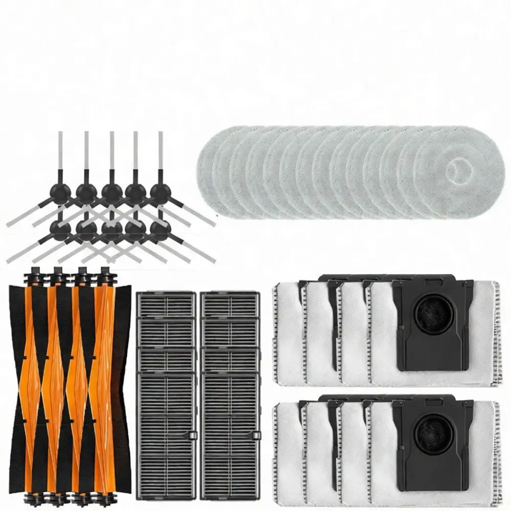 For Dreame D30 Ultra CE Vacuum Accessories Replacement Parts Dust Bag Mop Pad Main Side Brush Hepa Filter Combo