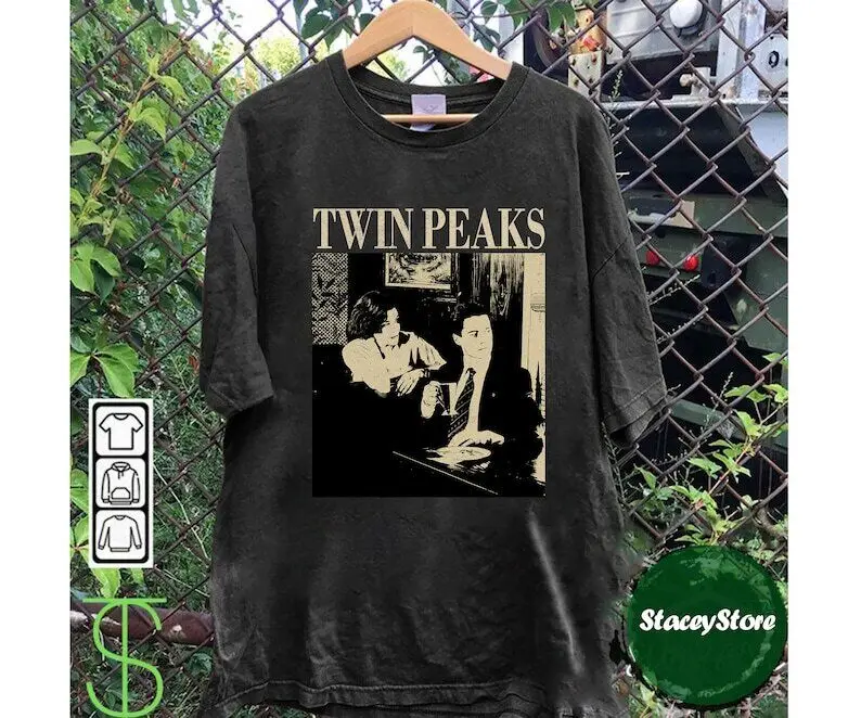 Twin Peaks filmowy T-shirt t-shirt w stylu klasycznym nadruk we wszystkich rozmiarach S-5XL KH3567